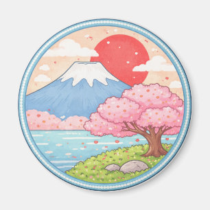 Japans Berg Fuji Magnet