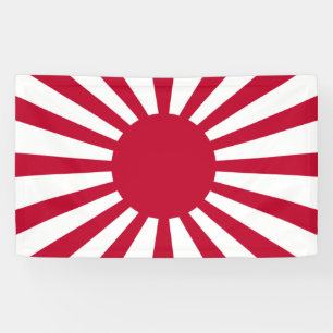 Japans Flagge des Kaiserkrieges Banner
