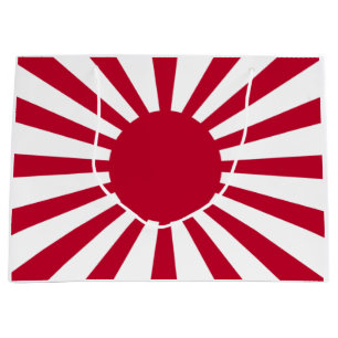 Japans Flagge des Kaiserkrieges Große Geschenktüte