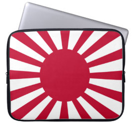Japans Flagge des Kaiserkrieges Laptopschutzhülle
