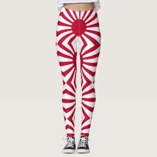Japans Flagge des Kaiserkrieges Leggings