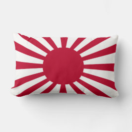 Japans Flagge des Kaiserkrieges Lendenkissen