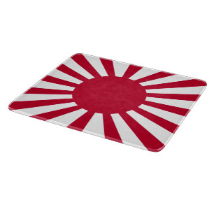 Japans Flagge des Kaiserkrieges Schneidebrett