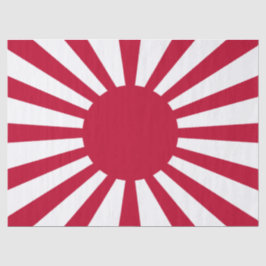 Japans Flagge des Kaiserkrieges Seidenpapier