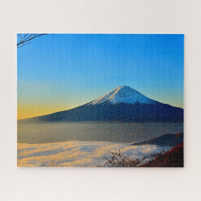 Japans Fuji-Berg Puzzle (Horizontal)