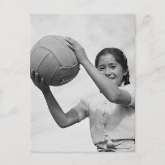 Japans Internierungslager Volleyball Zweiter Weltk Postkarte