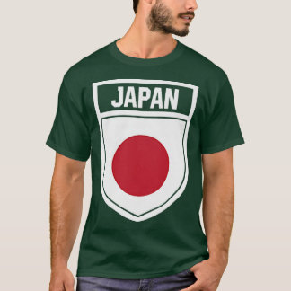 Japans Staatsangehöriger im Wappen T-Shirt