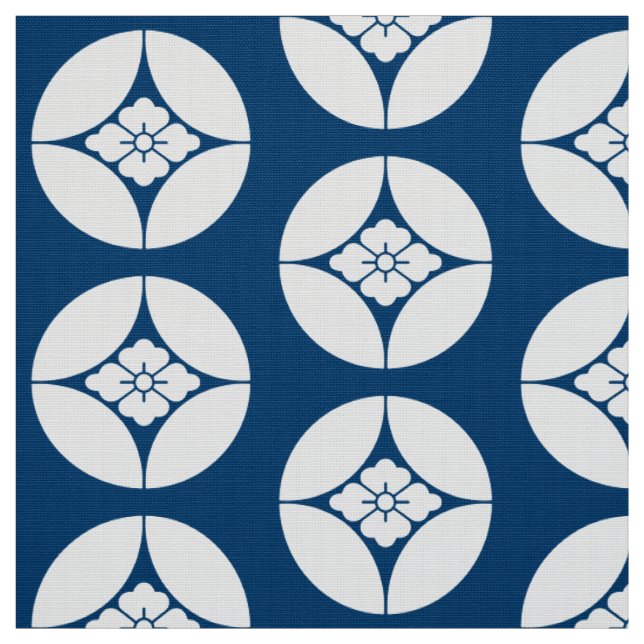 Japanse Muster Takahashi mon Fabric Stoff (Muster)
