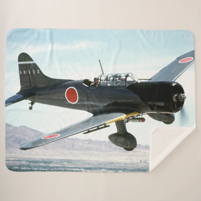 JAPENESE ZERO FIGHTER SHERPADECKE (Vorderseite (Horizontal))