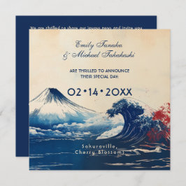 Japonesque Harmonie mit Fuji Save The Date