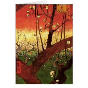 Japonismus: Blühender Pflaumenbaum von Vincent van