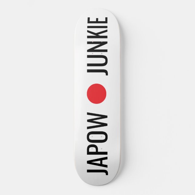 Japow Junkie  Skateboard (Vorderseite)