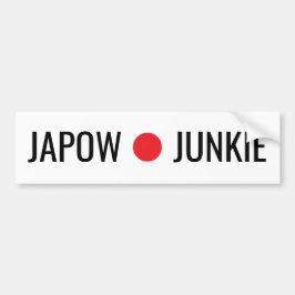Japow junkie Sticker Autoaufkleber