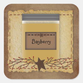 Jar Candle Custom Scent Aufkleber