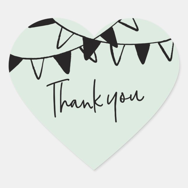 Jar / Gewürz Danke, dass Sie leere Aufkleber Etike (Vorderseite)