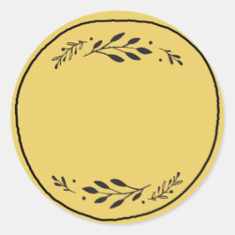 Jar/Gewürzkleber-Etikett III Runder Aufkleber