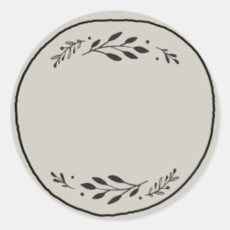 Jar/Gewürzkleber-Etikett III Runder Aufkleber