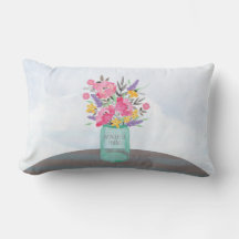 Jar Vase am Tag der Mutter mit Blume