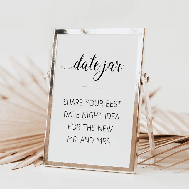 Jar Wedding Advice Sign Poster (Von Creator hochgeladen)