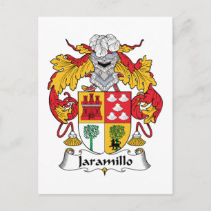 Jaramillo Familienwappen Postkarte