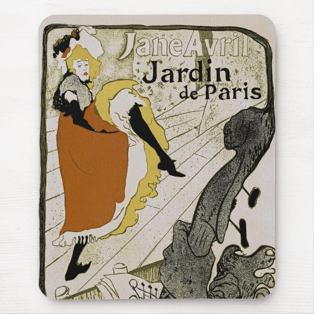 Jardin de Paris Mousepad (Vorne)