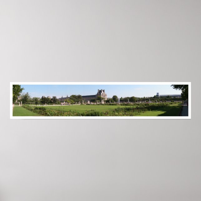 Jardin de Tuileries Poster (Vorne)