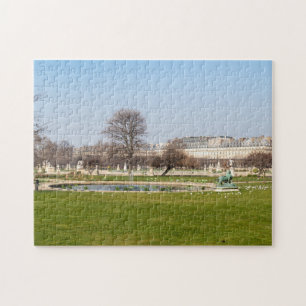 Jardin des Tuileries im Winter - Paris Puzzle