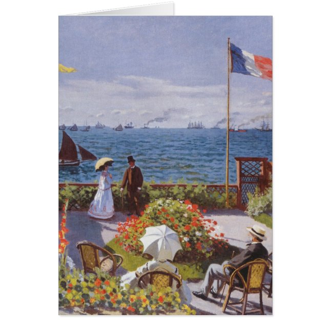 Jardin ein Sainte-Adresse durch Claude Monet (Vorne)