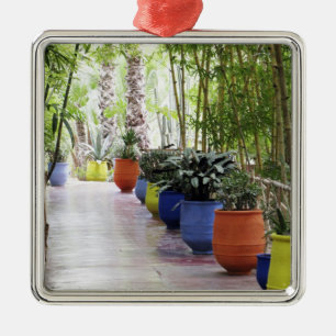 Jardin Majorelle, Majorelle Garden, jetzt öffentli Silbernes Ornament