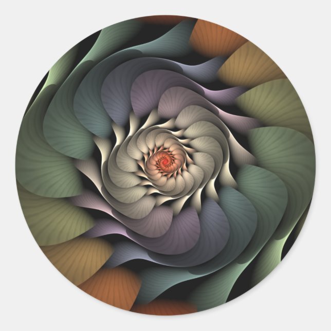 Jardinere Runder Aufkleber (Vorderseite)