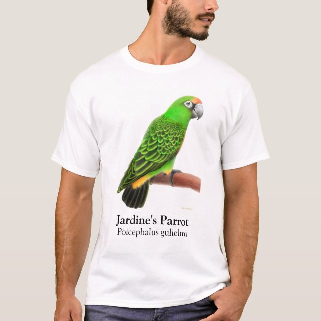 Jardines Papageien-T - Shirt (Vorderseite)