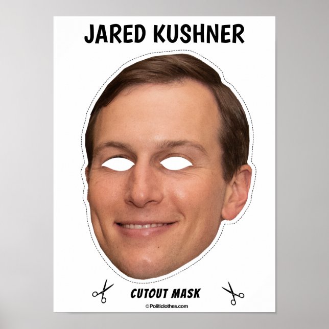 JARED KUSHNER Halloween Mask Poster (Vorne)