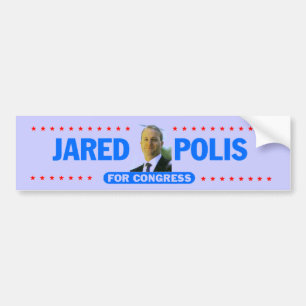 Jared Polis Autoaufkleber