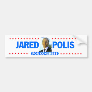 Jared Polis Autoaufkleber