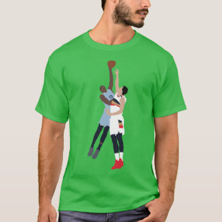 Jaren Jackson Jr Dunk Over Nikola Mirotic T-Shirt