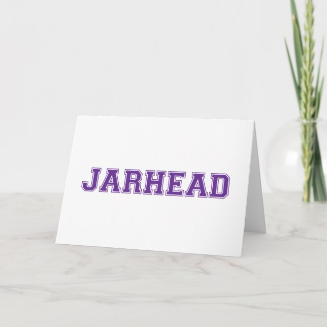 Jarhead Feiertagskarte (Vorderseite)
