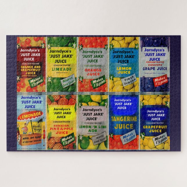 Jarndyce's 'Just Jake' Säfte Puzzle (Horizontal)