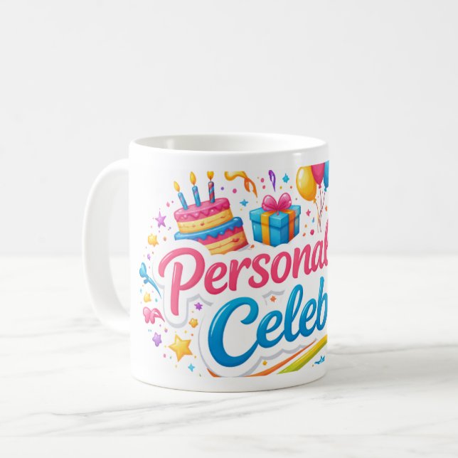 Jarra Personalizada con Diseño de Personaliza y Ce Kaffeetasse (Vorderseite Links)
