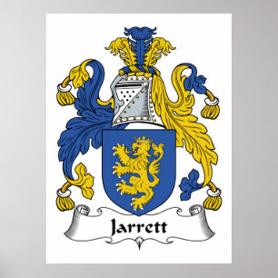 Jarrett Familienwappen Poster