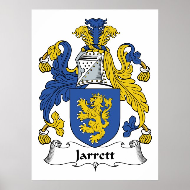 Jarrett Familienwappen Poster (Vorne)