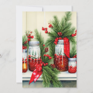 Jars und Beeren Weihnachten