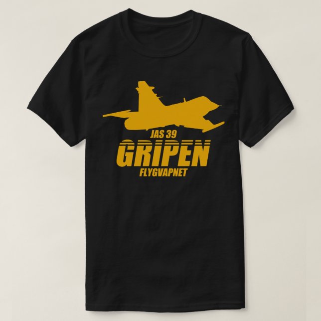 JAS 39 Gripen T-Shirt (Design vorne)