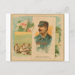 Jas. H. Fogarty, Philadelphia Quakers Postkarte