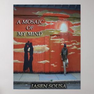 Jasen Sousa Mosaik-Buch-Plakat Poster