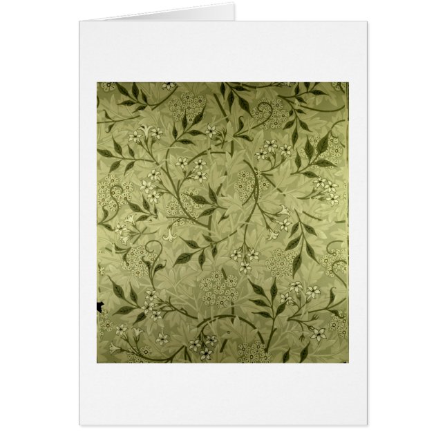 "Jasmin" Tapetenentwurf, 1872 (Vorne)