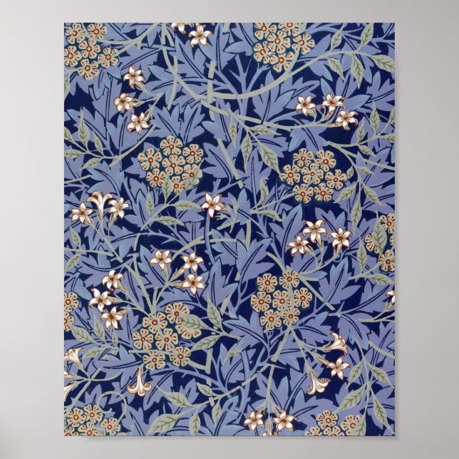 Jasmin von William Morris  Poster (Vorne)