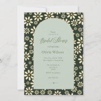 Jasmine Blume Bridal Dusche Einladung