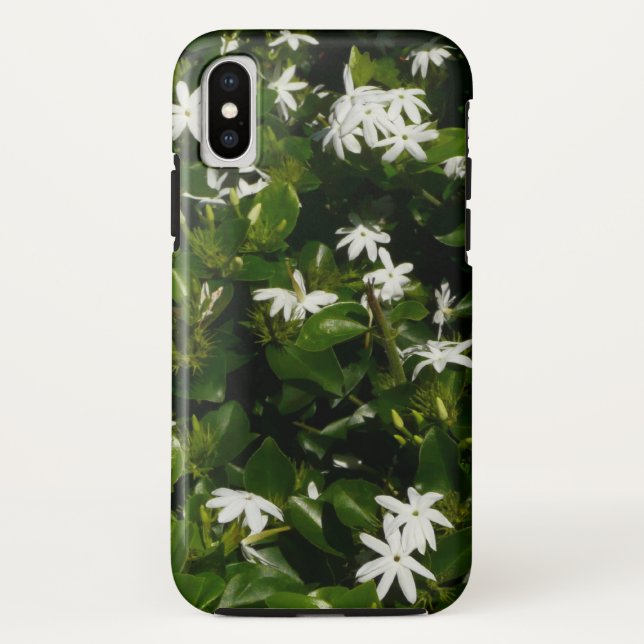 Jasmine Blume Tropical Floral Botanic Case-Mate iPhone Hülle (Rückseite)
