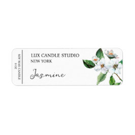 Jasmine Candle Label