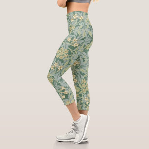 Jasmine-Muster von William Morris Capri Leggings